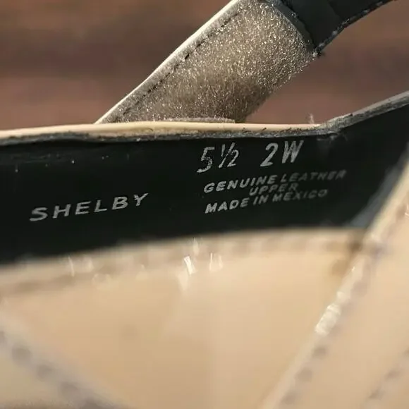 Nature's Stride Shelby Therapeutic Yellow Patent Leather Mary Jane‎ Shoes 5.5WW - Picture 7 of 7